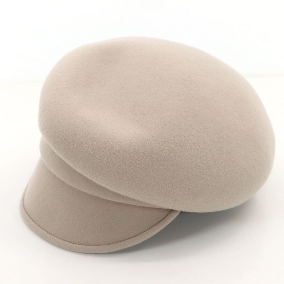 美品 CA4LA カシラ 日本製 ALABASTER フェルト キャスケット グレー 帽子 レディース