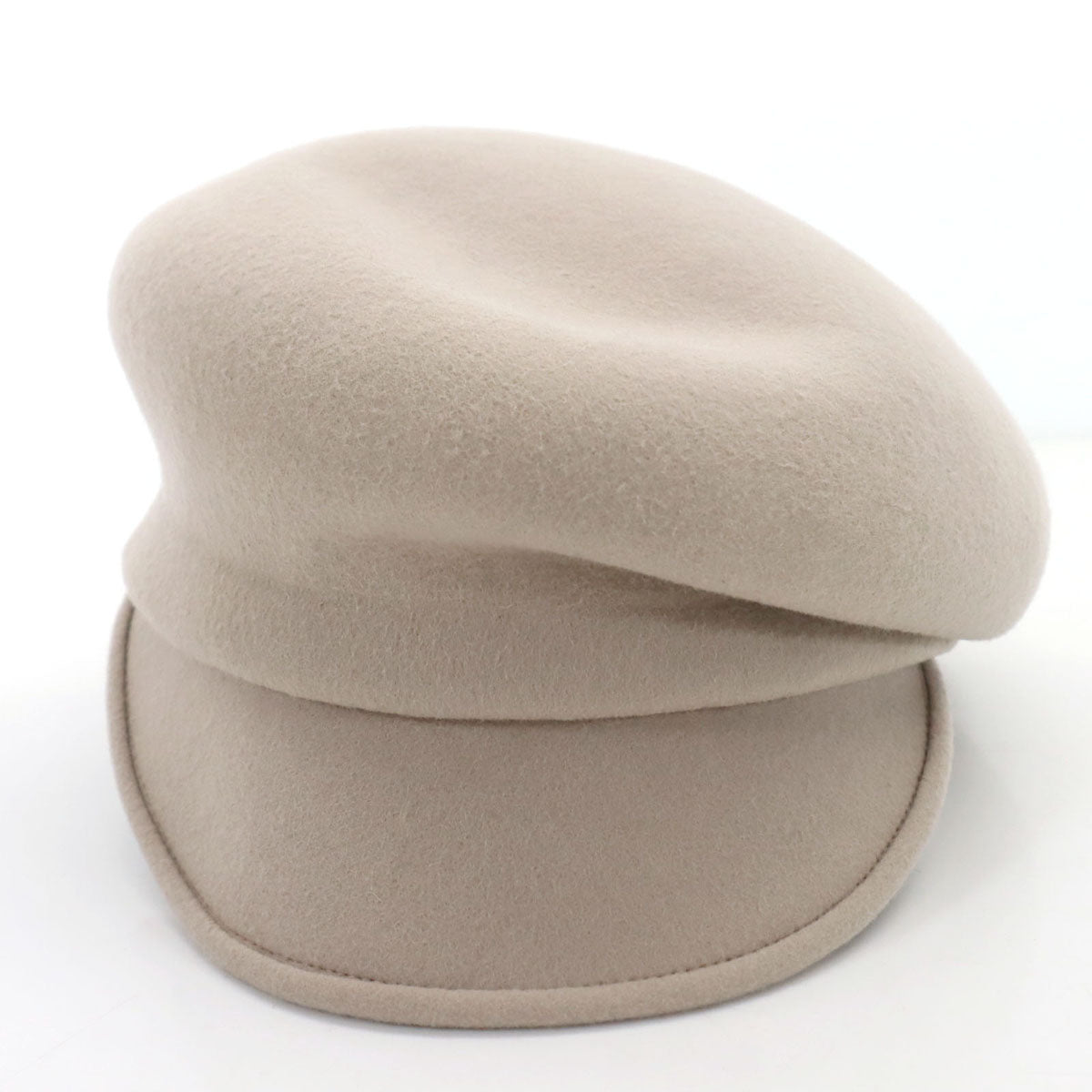 美品 CA4LA カシラ 日本製 ALABASTER フェルト キャスケット グレー 帽子 レディース