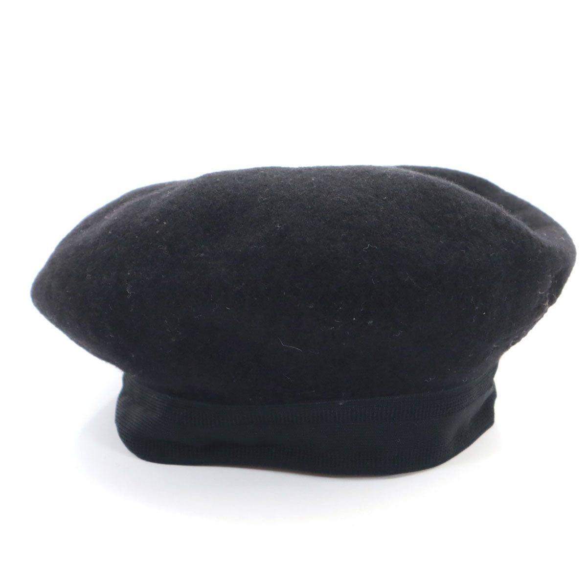 Vivienne Westwood ACCESSORIES ヴィヴィアンウエストウッド アクセサリーズ 日本製 ウール ベレー帽 S-M ブラック 帽子 レディース