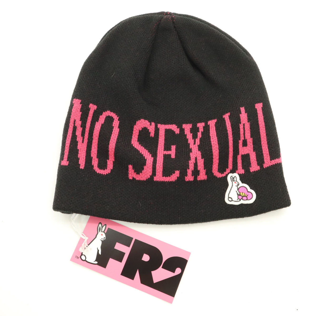 未使用 FR2 エフアールツー ビーニー ニットキャップ FREE ブラック メンズ
