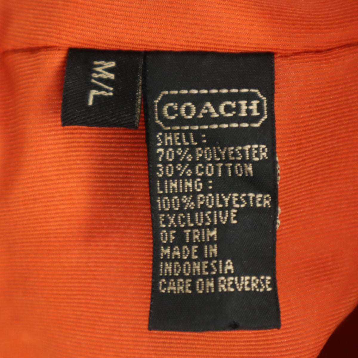 美品 COACH コーチ シグネチャー バケット ハット M/L ベージュ 帽子 メンズ
