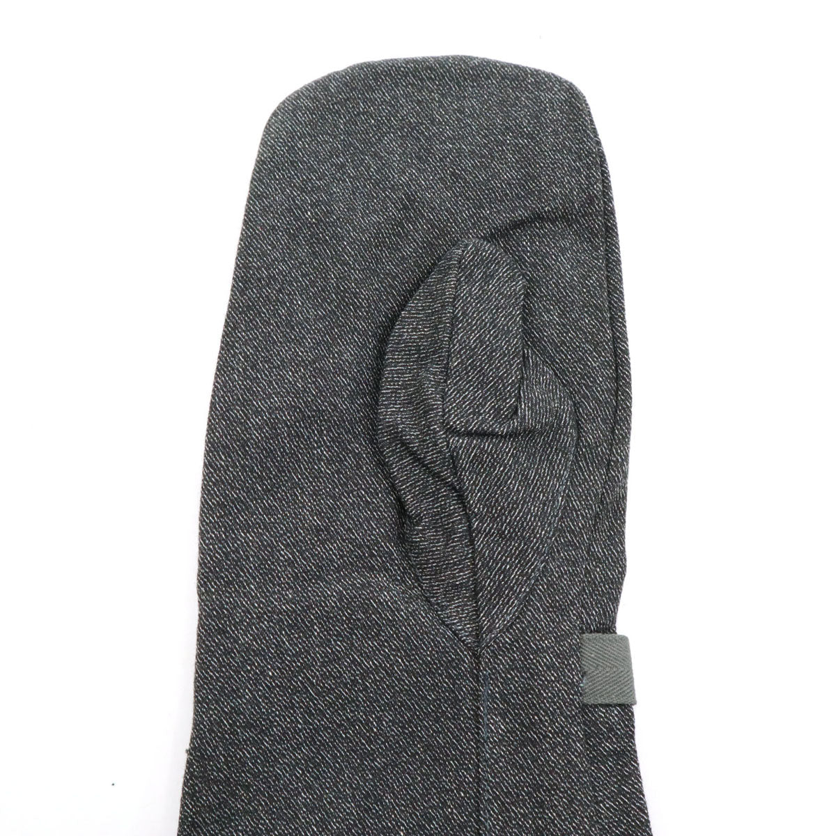 美品 SWISS ARMY スイス軍 デニムミトン グローブ 手袋 グレー ミリタリー メンズ