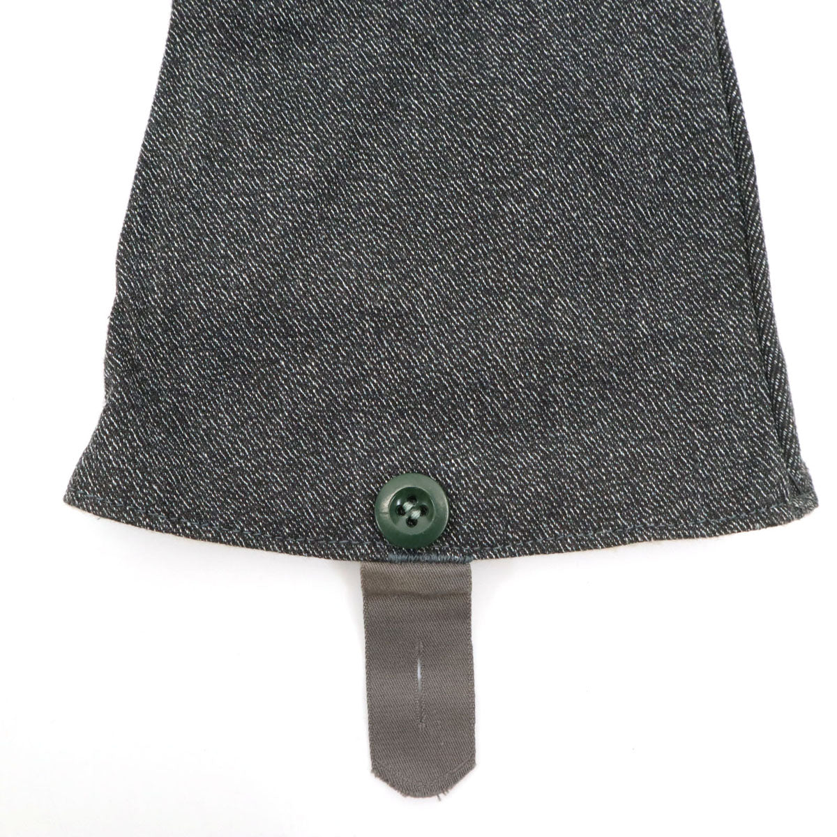 美品 SWISS ARMY スイス軍 デニムミトン グローブ 手袋 グレー ミリタリー メンズ