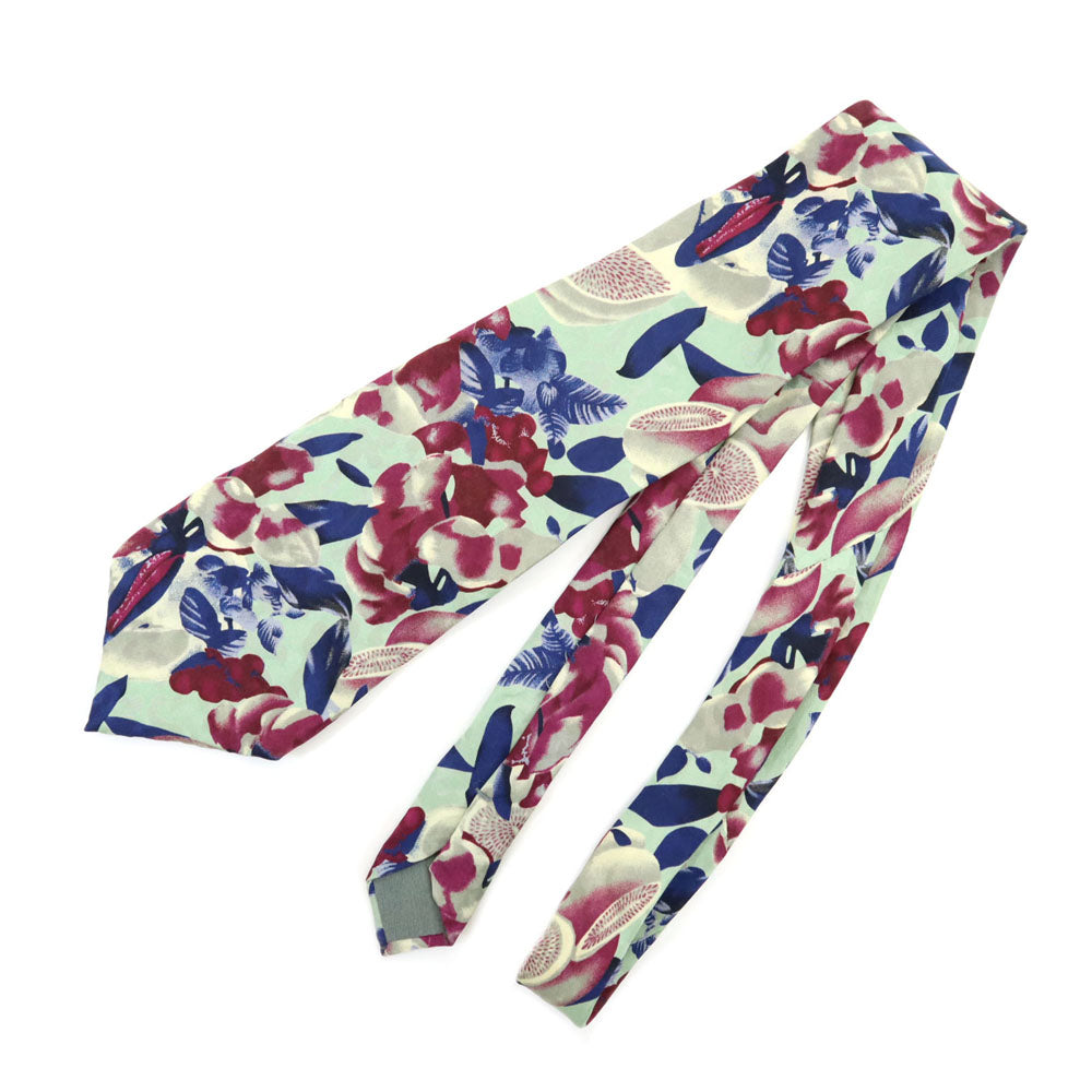 KENZO ケンゾー シルク 花柄 ネクタイ  メンズ