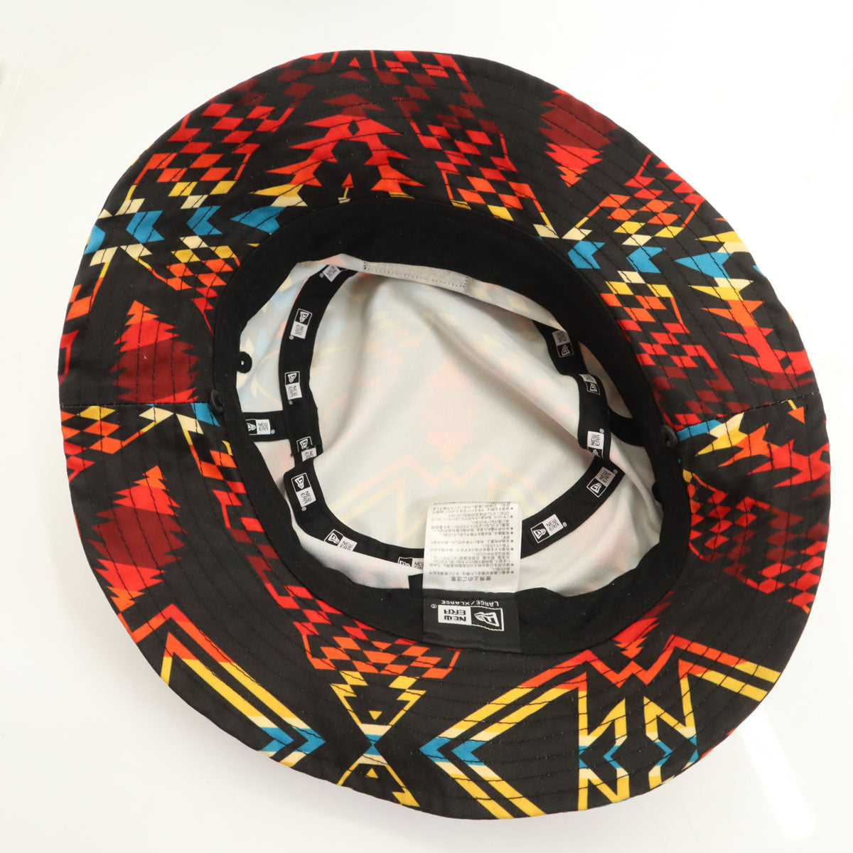 NEW ERA ニューエラ Pendleton ペンドルトン コラボ アドベンチャーライト ハット L-XL ブラック 帽子 メンズ
