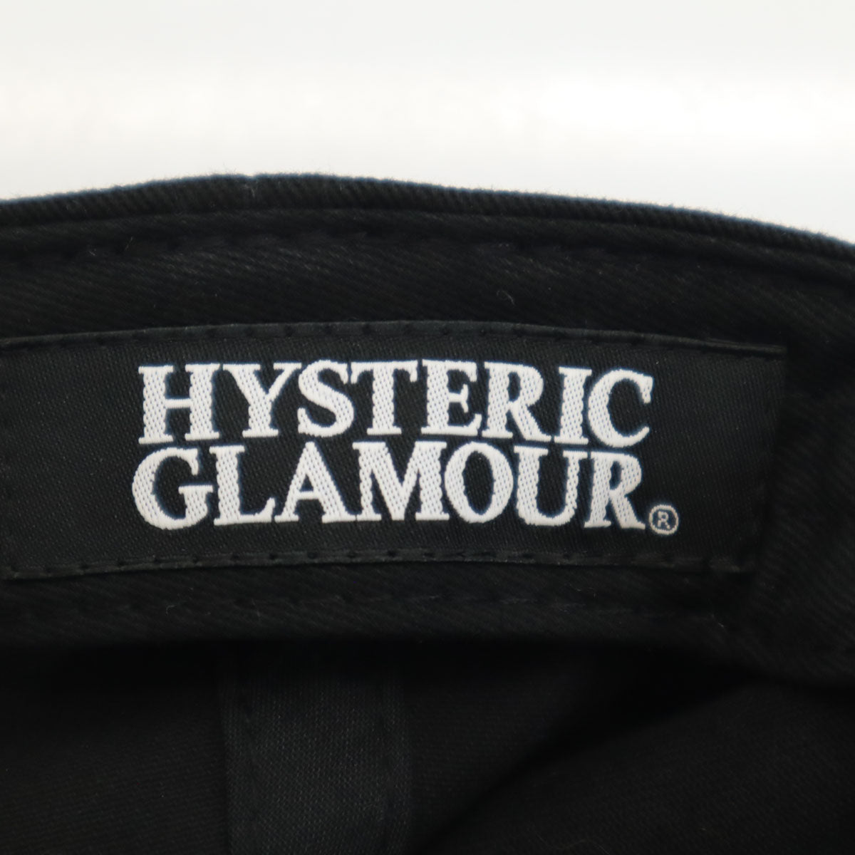 HYSTERIC GLAMOUR ヒステリックグラマー WIND AND SEA ウィンダンシー コラボ キャップ ブラック 帽子 ユニセックス メンズ