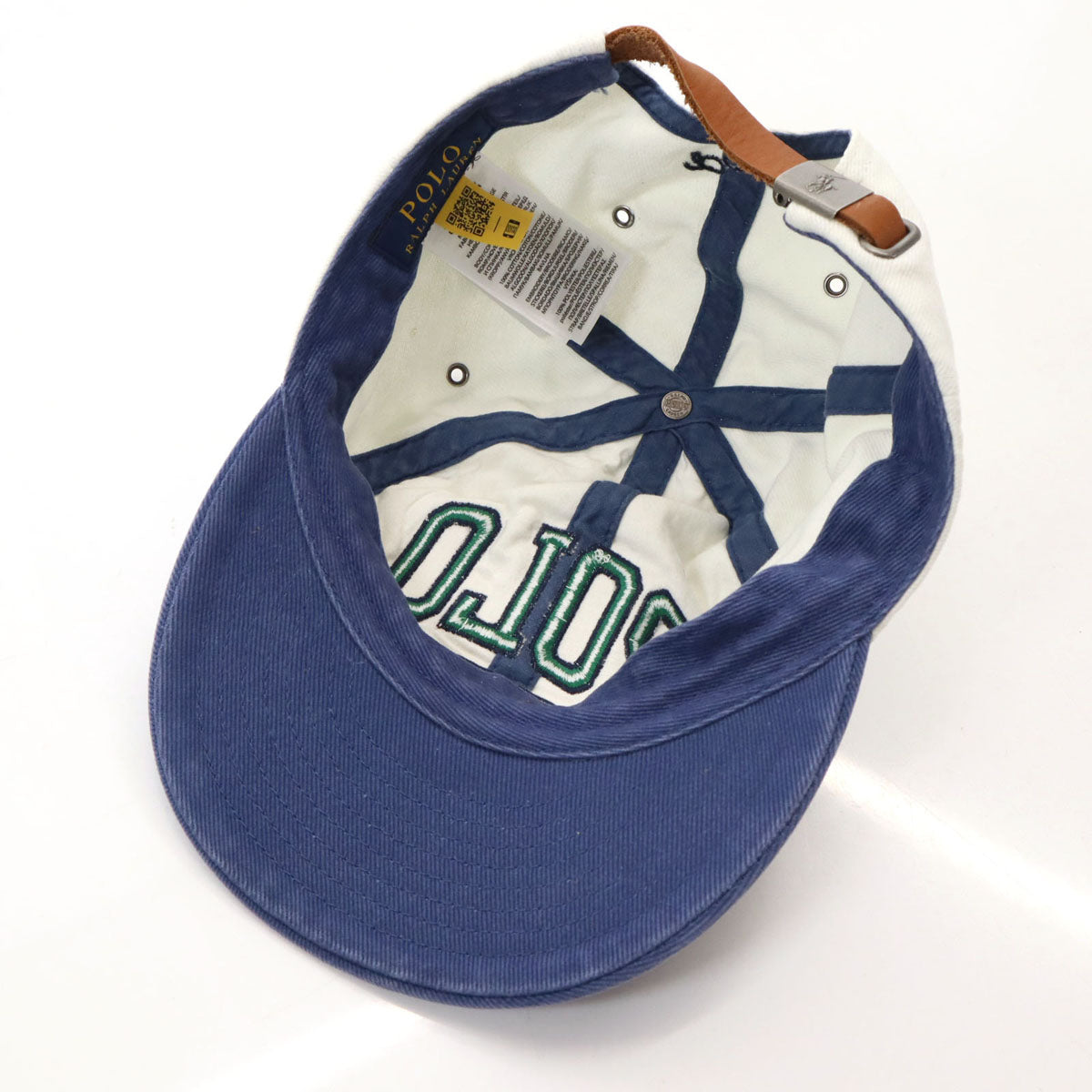 POLO RALPH LAUREN ポロラルフローレン キャップ ONE SIZE ホワイト 帽子 メンズ
