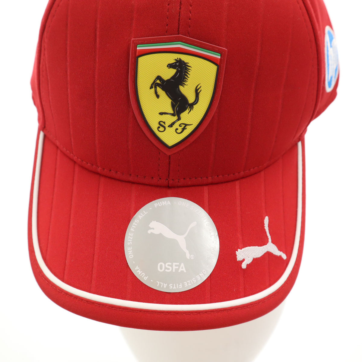 未使用 PUMA プーマ Ferrari フェラーリ コラボ ハミルトン キャップ OSFA レッド 帽子 メンズ