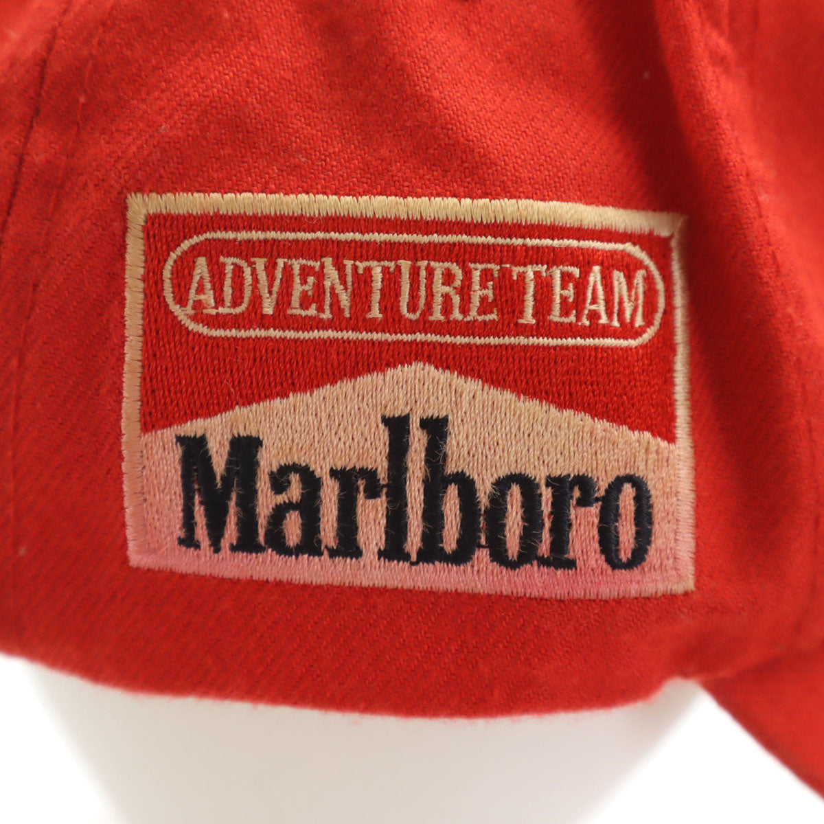 Marlboro マルボロ 90s オールド スネーク キャップ フリー レッド 帽子 メンズ