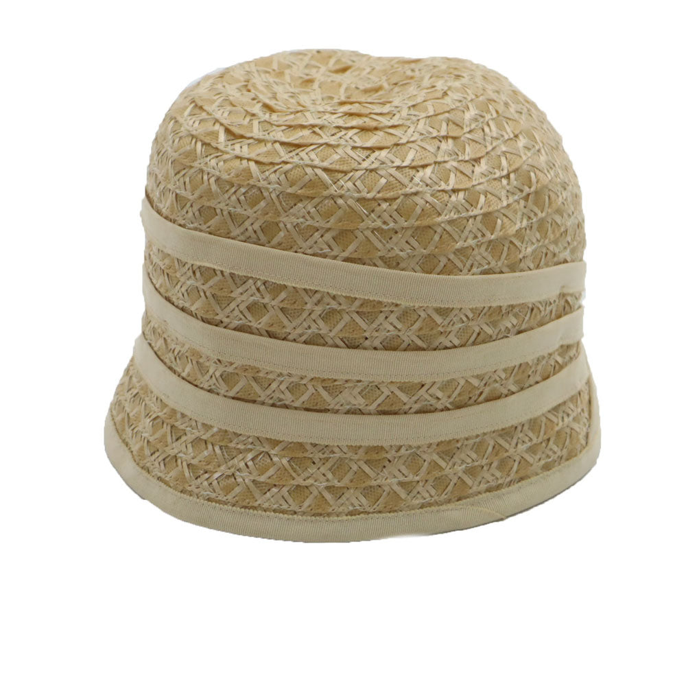 ジャマンピュエッシュ フランス製 麦わら ハット 58 ベージュ系 JAMINPUECH レディース