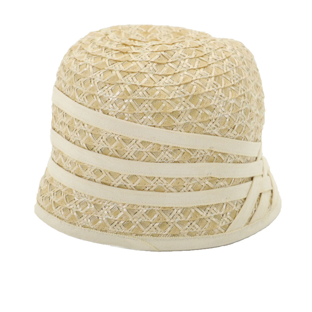 ジャマンピュエッシュ フランス製 麦わら ハット 58 ベージュ系 JAMINPUECH レディース