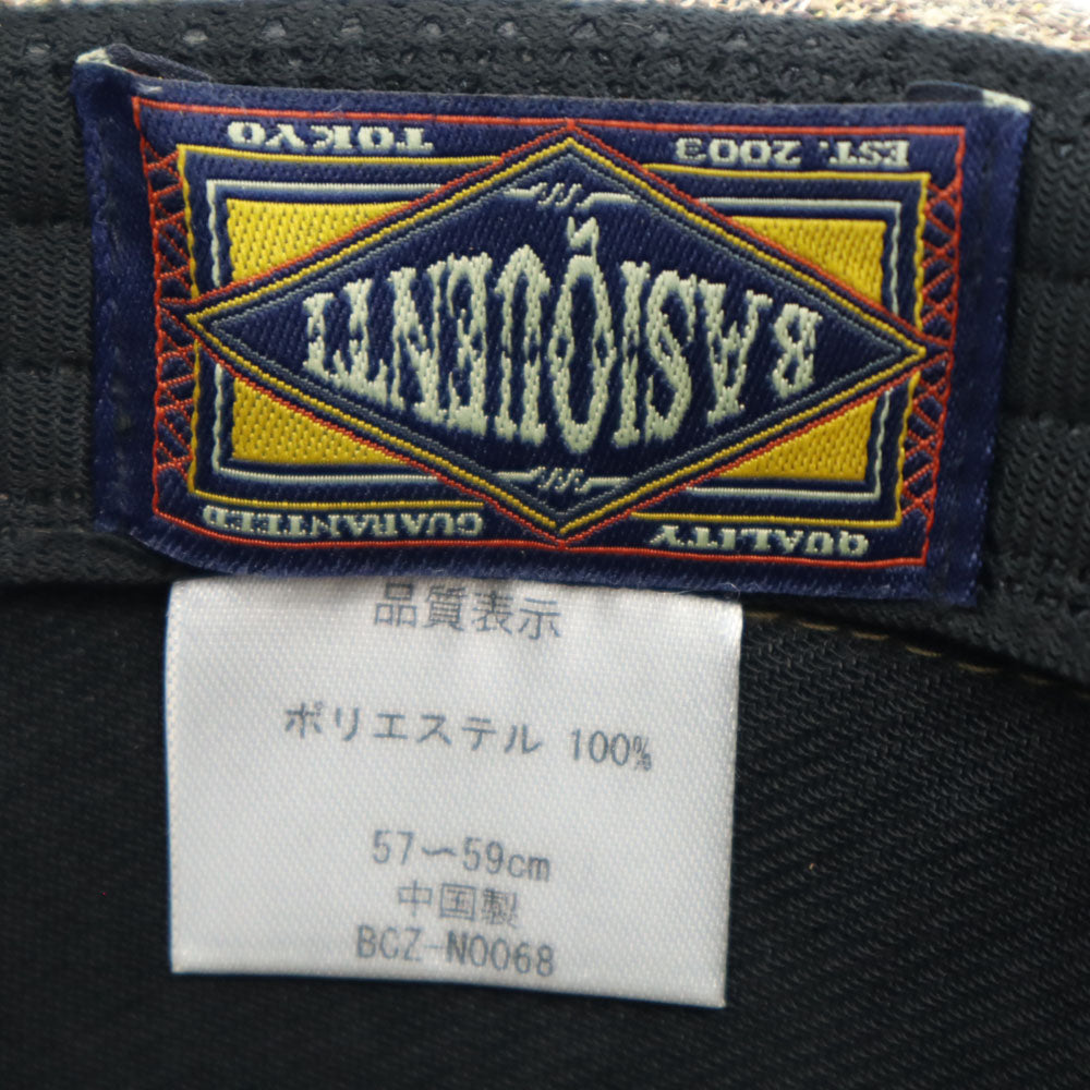 BASIQUENTI ベーシックエンティ ハット 57-59cm ブラウン系 中折れ帽 メンズ