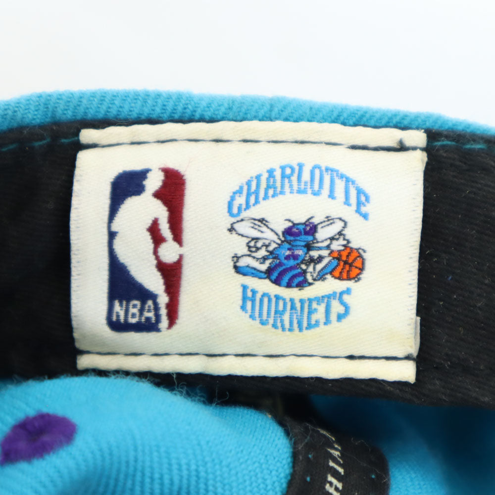 ミッチェルアンドネス NBA シャーロットホーネッツ ウールブレンド キャップ ブルー Mitchell&Ness バスケットボール メンズ