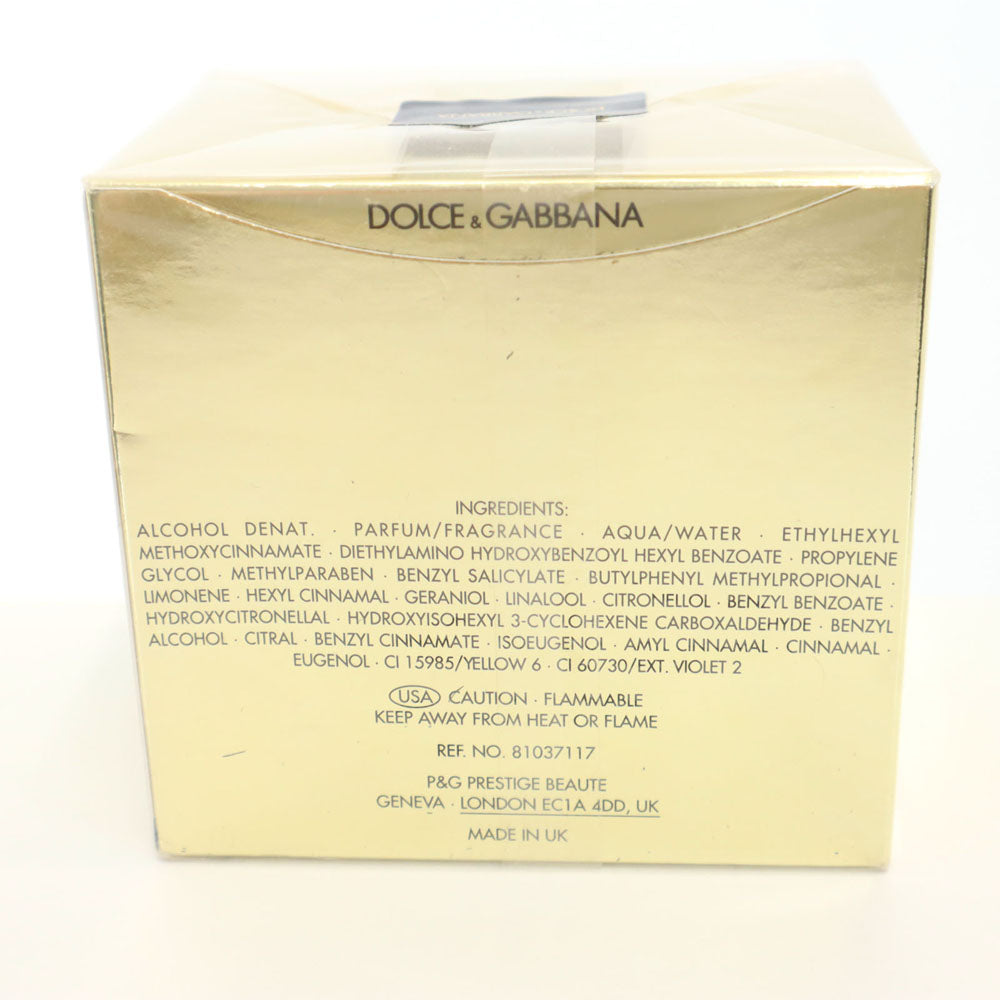 未使用 DOLCE&GABBANA ドルチェアンドガッバーナ イギリス製 オードパルファム 香水   フレグランス レディース