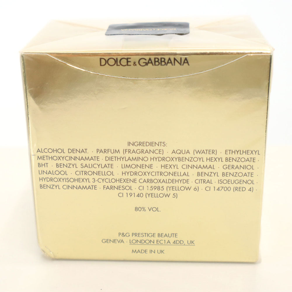 DOLCE&GABBANA ドルチェアンドガッバーナ 未使用 イギリス製 オードパルファム 香水   フレグランス レディース