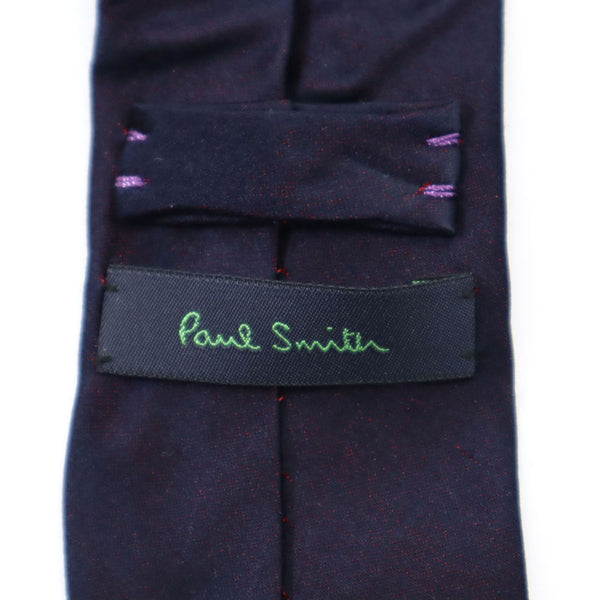 ポールスミス 日本製 シルク ネクタイ  ネイビー Paul Smith メンズ