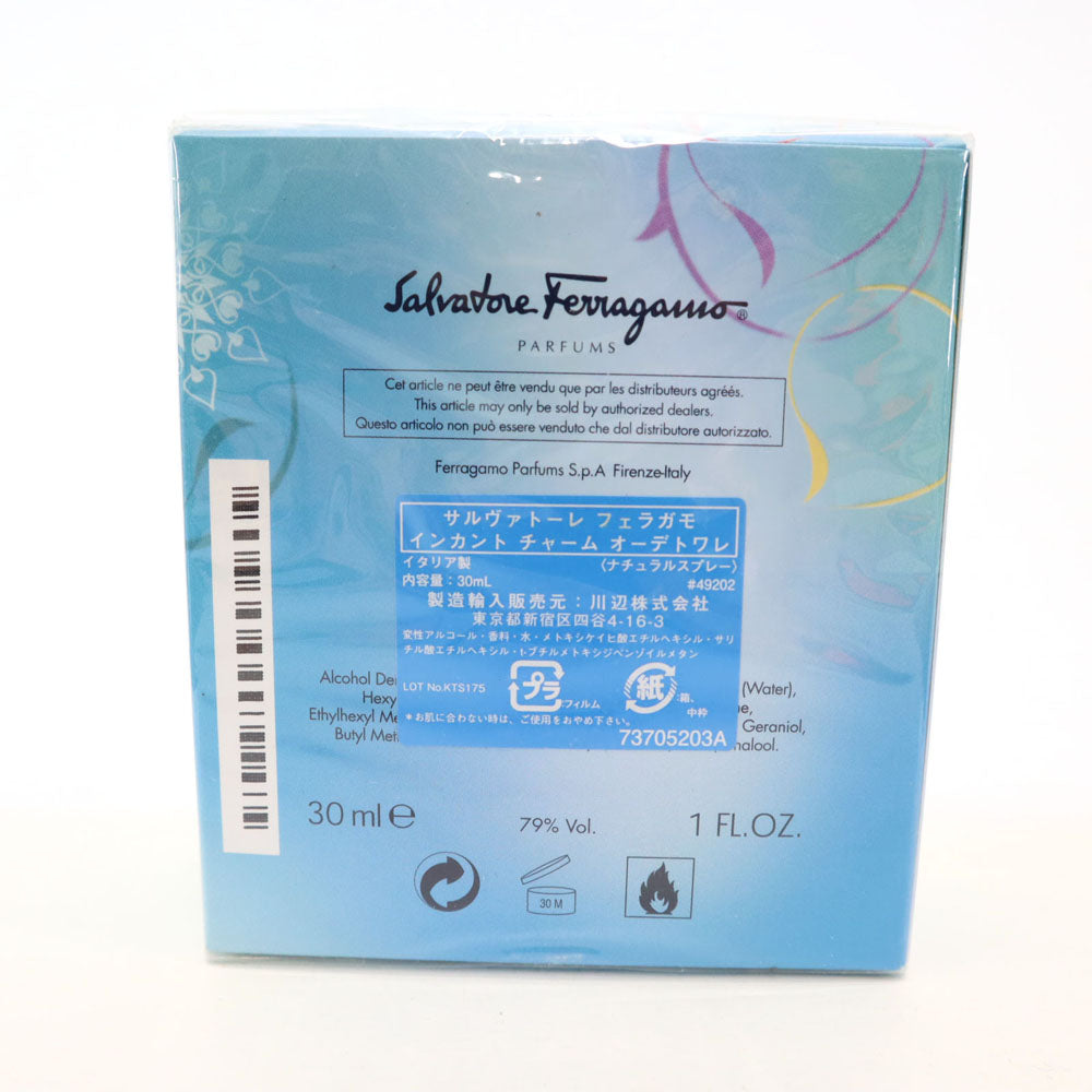 未使用 Salvatore Ferragamo サルヴァトーレフェラガモ イタリア製 インカントチャーム オーデトワレ 香水   レディース