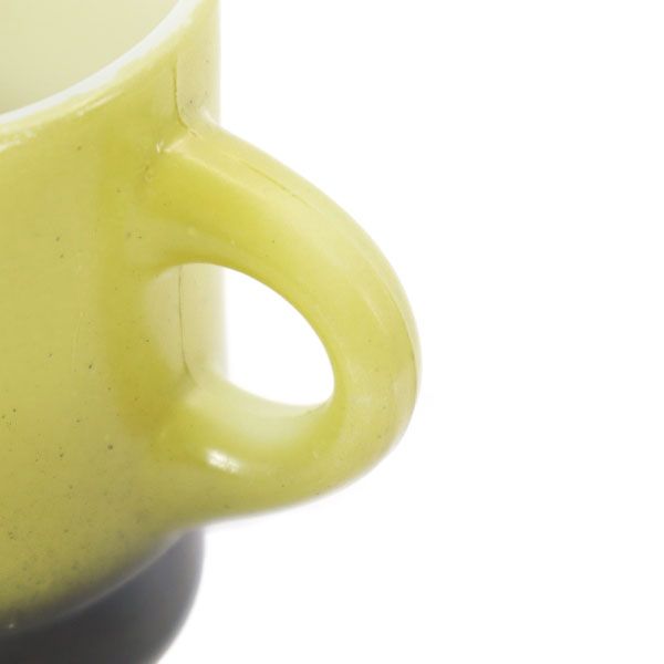 ファイヤーキング 60s USA製 スタッキング マグカップ  グリーン系 オールド メンズ