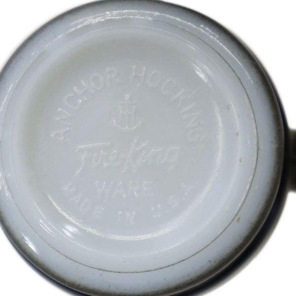 ファイヤーキング 60s USA製 スタッキング マグカップ  グリーン系 オールド メンズ