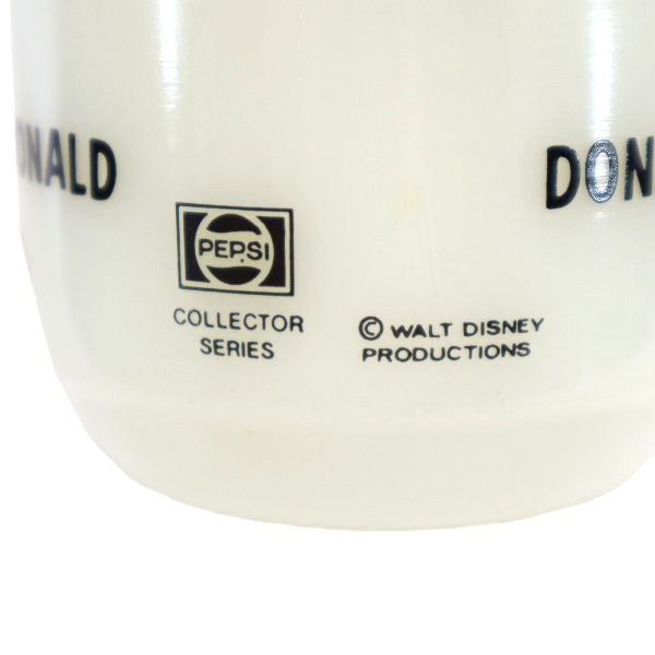 ファイヤーキング 60s 70s USA製 ミルクガラス ドナルドダック ヴィンテージ マグカップ  ホワイト オールド メンズ