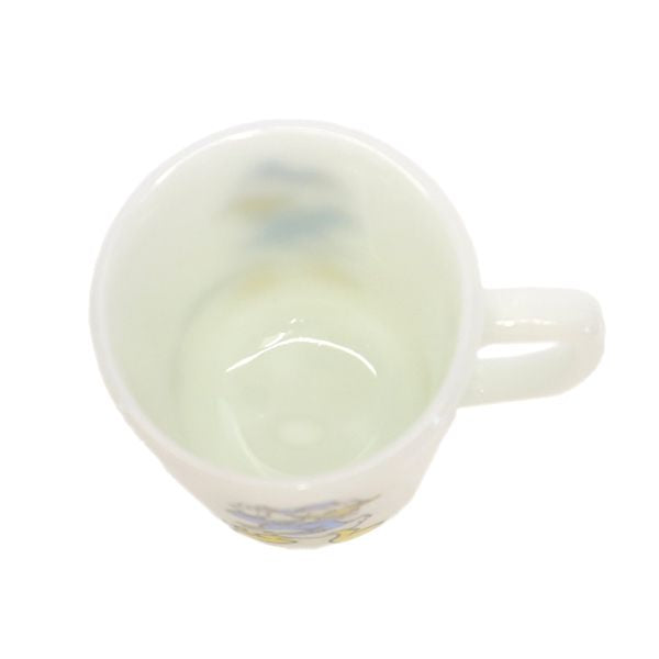 ファイヤーキング 60s 70s USA製 ミルクガラス ドナルドダック ヴィンテージ マグカップ  ホワイト オールド メンズ