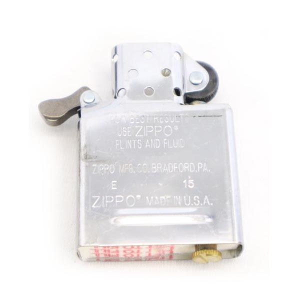 ジッポー 2015年 USA製 オイルライター  ホワイト メンズ