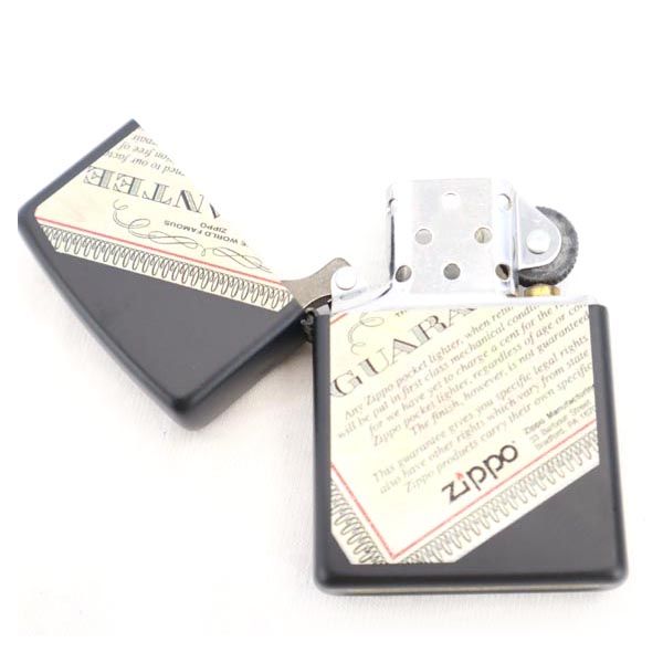 ジッポー 2015年 USA製 オイルライター  ブラック ZIPPO メンズ