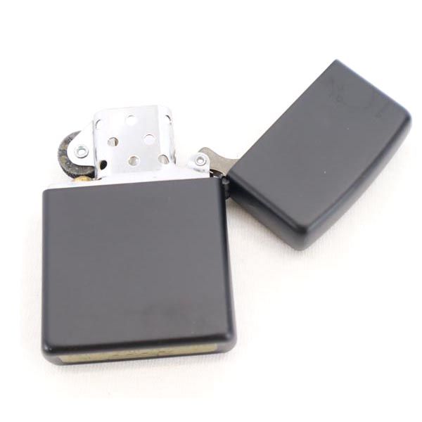 ジッポー 2015年 USA製 オイルライター  ブラック メンズ