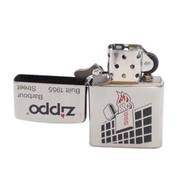 ジッポー 2015年 USA製 オイルライター  シルバー メンズ