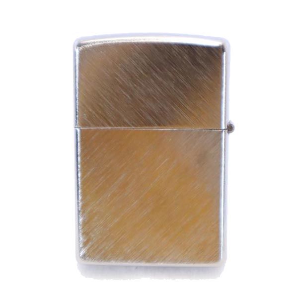 ジッポー 2015年 USA製 オイルライター  シルバー ZIPPO メンズ