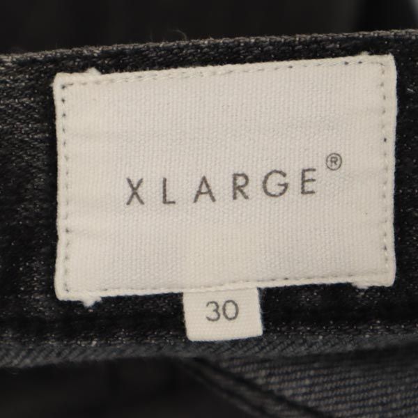 XLARGE エクストララージ テーパードデニムパンツ w30 ストレッチ ジーパン メンズ