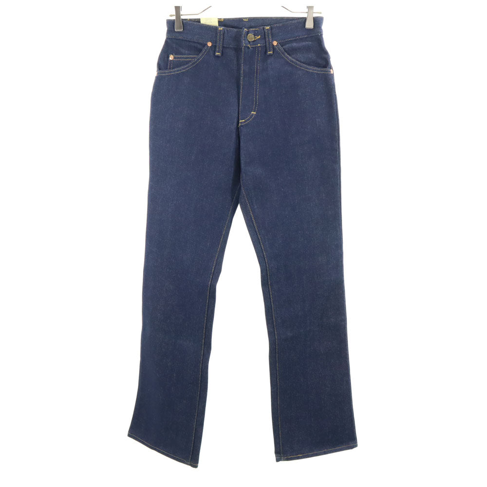 Lee リー 90s USA製 デッドストック ストレートデニムパンツ W28 ネイビー ジーパン メンズ