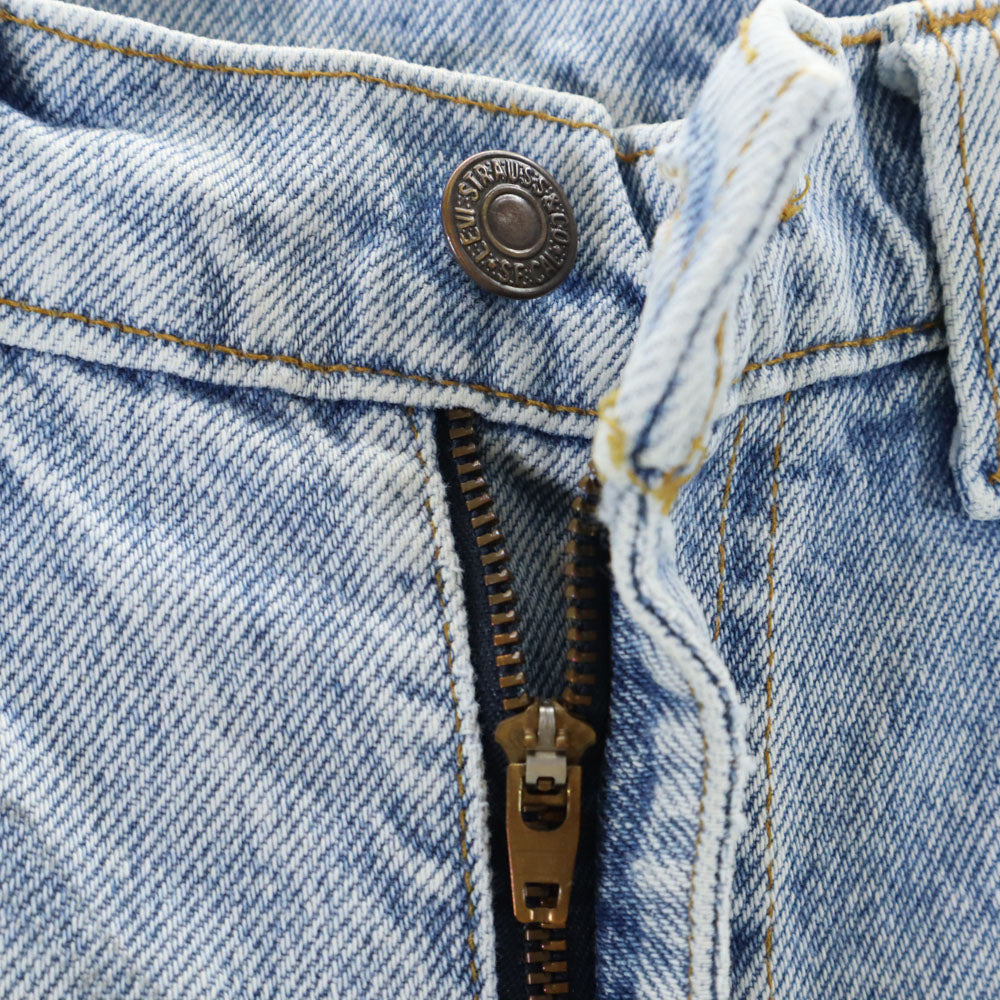 リーバイス 80s 610 USA製 デニムパンツ W31 アイスブルー系 Levi's ジーンズ メンズ
