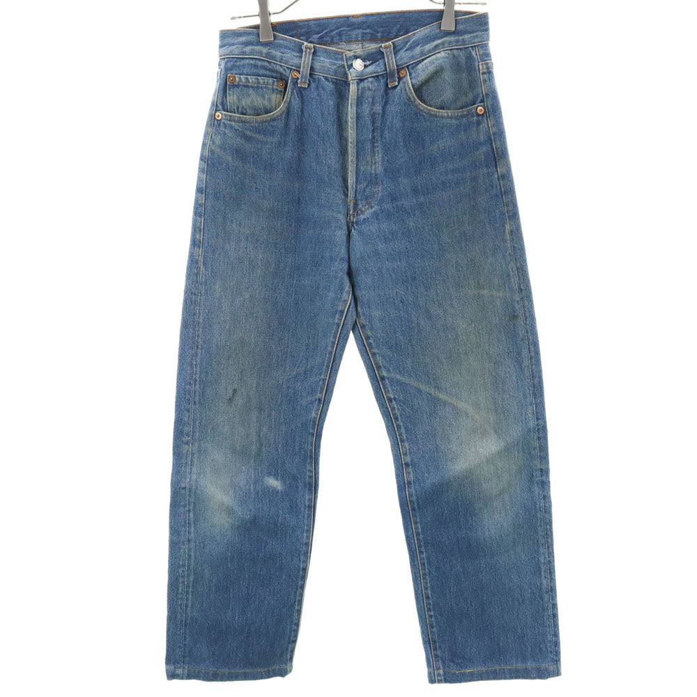Levi's リーバイス 80s 90s 501xx バレンシア工場 縮率10％ ボタンフライ デニムパンツ W29 ブルー ジーンズ メンズ