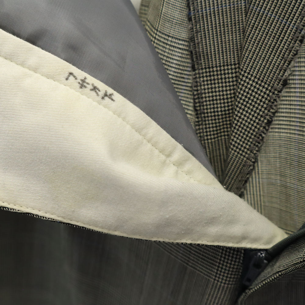 BURBERRY バーバリー 90s オールド チェック柄 スラックスパンツ W82 グレー メンズ