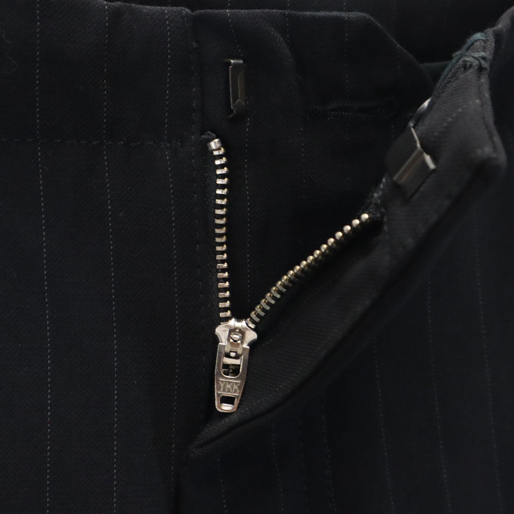 Emporio Armani エンポリオアルマーニ ストライプ柄 スラックスパンツ 54 ブラック系 メンズ