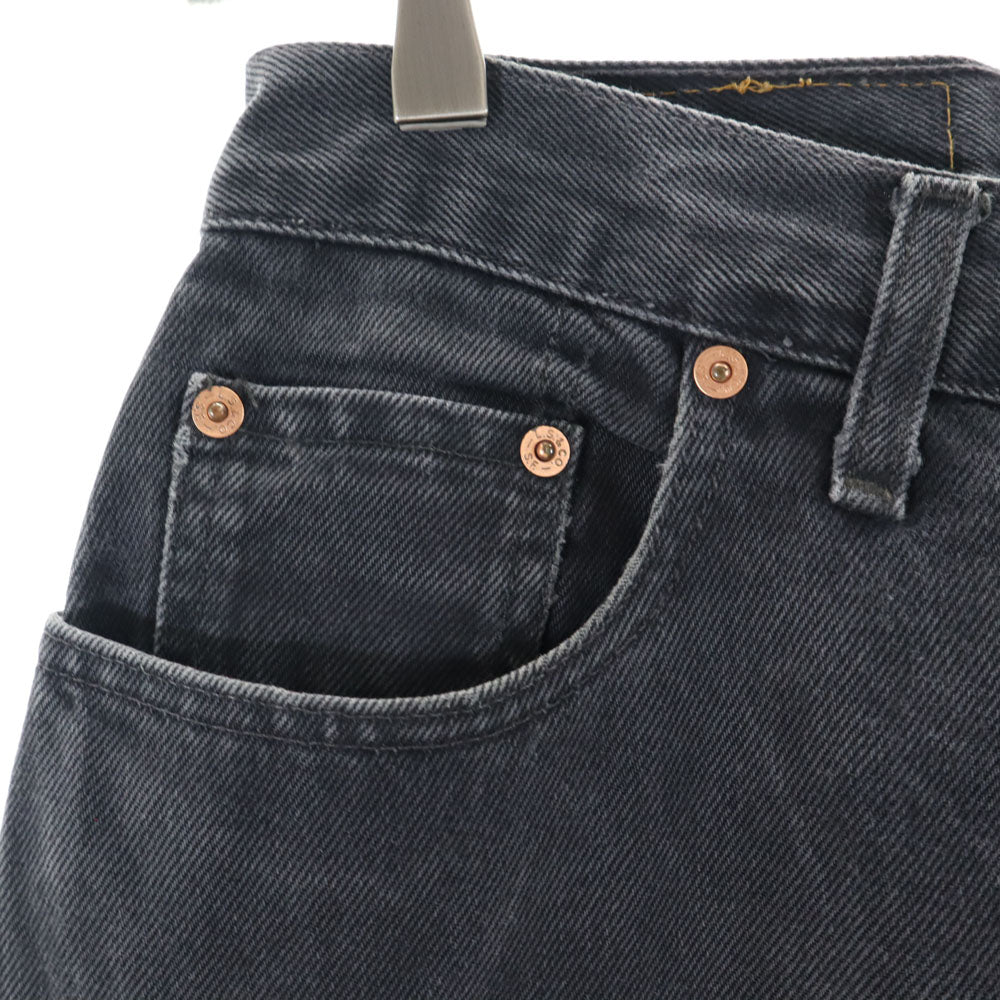 Levi's リーバイス 605 スペイン製 ユーロリーバイス ブラック デニムパンツ W31 ブラック ボタンフライ ジーンズ メンズ