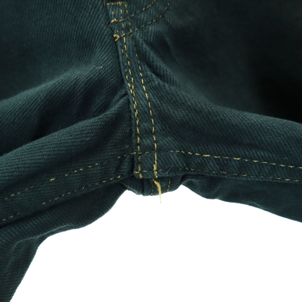Levi's リーバイス 90s 501 USA製 後染め デニムパンツ W36 深緑系 ジーンズ ボタンフライ メンズ