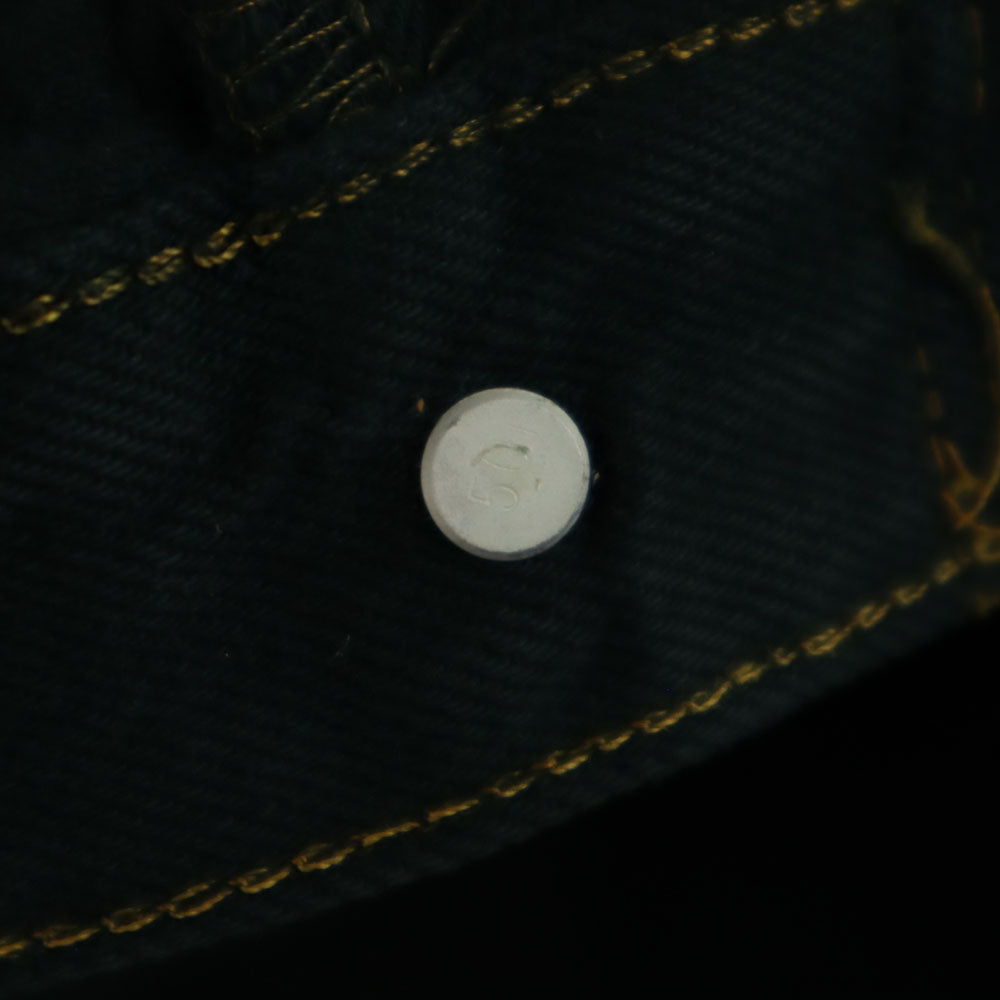 Levi's リーバイス 90s 501 USA製 後染め デニムパンツ W36 深緑系 ジーンズ ボタンフライ メンズ