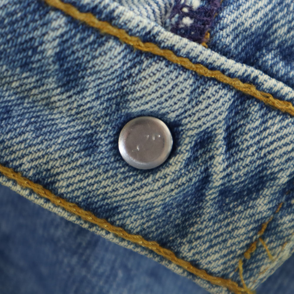 リーバイス 95年製 90s 510 USA製 デニムパンツ W34 ブルー系 Levi's ジーンズ メンズ