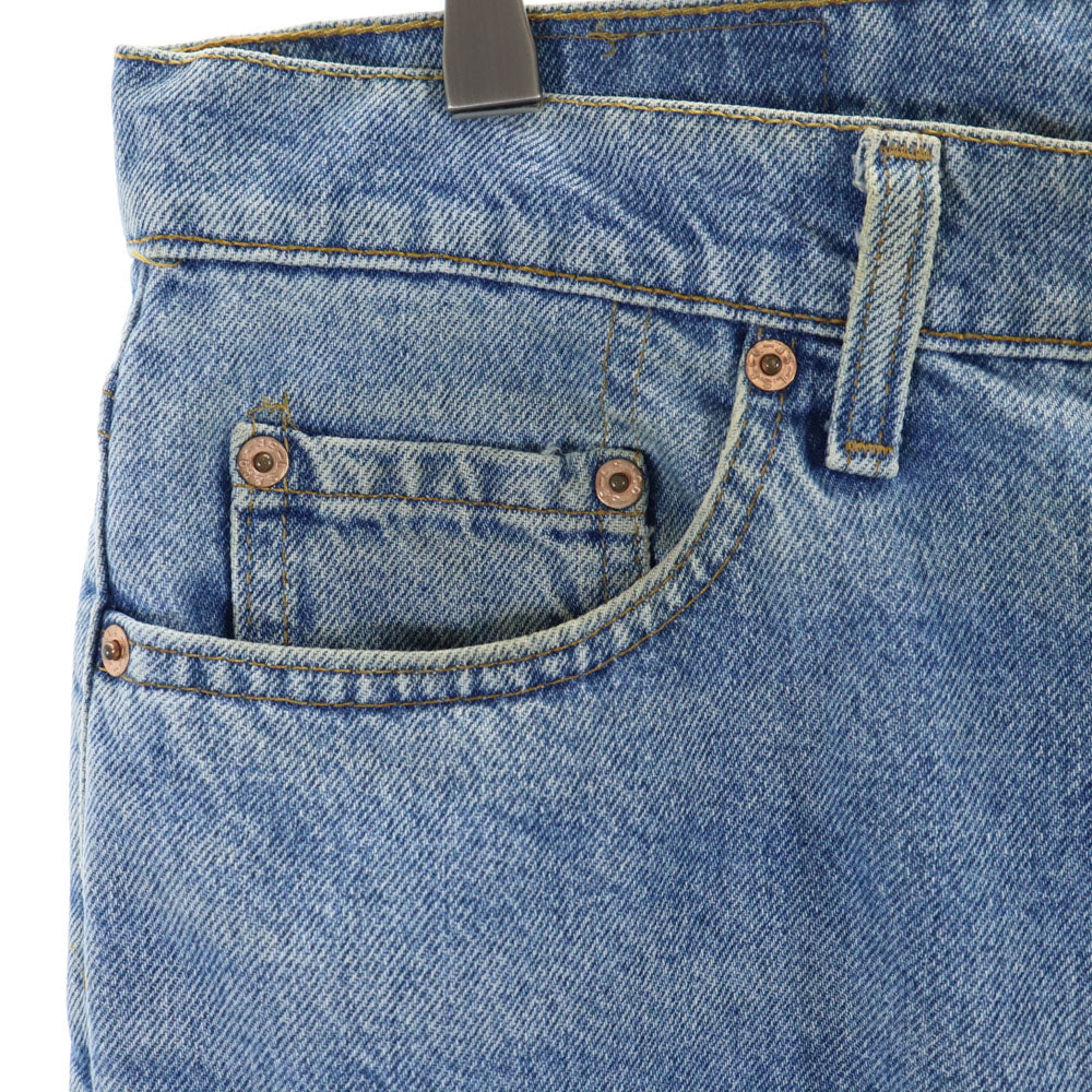 リーバイス 95年製 90s 510 USA製 デニムパンツ W34 ブルー系 Levi's ジーンズ メンズ