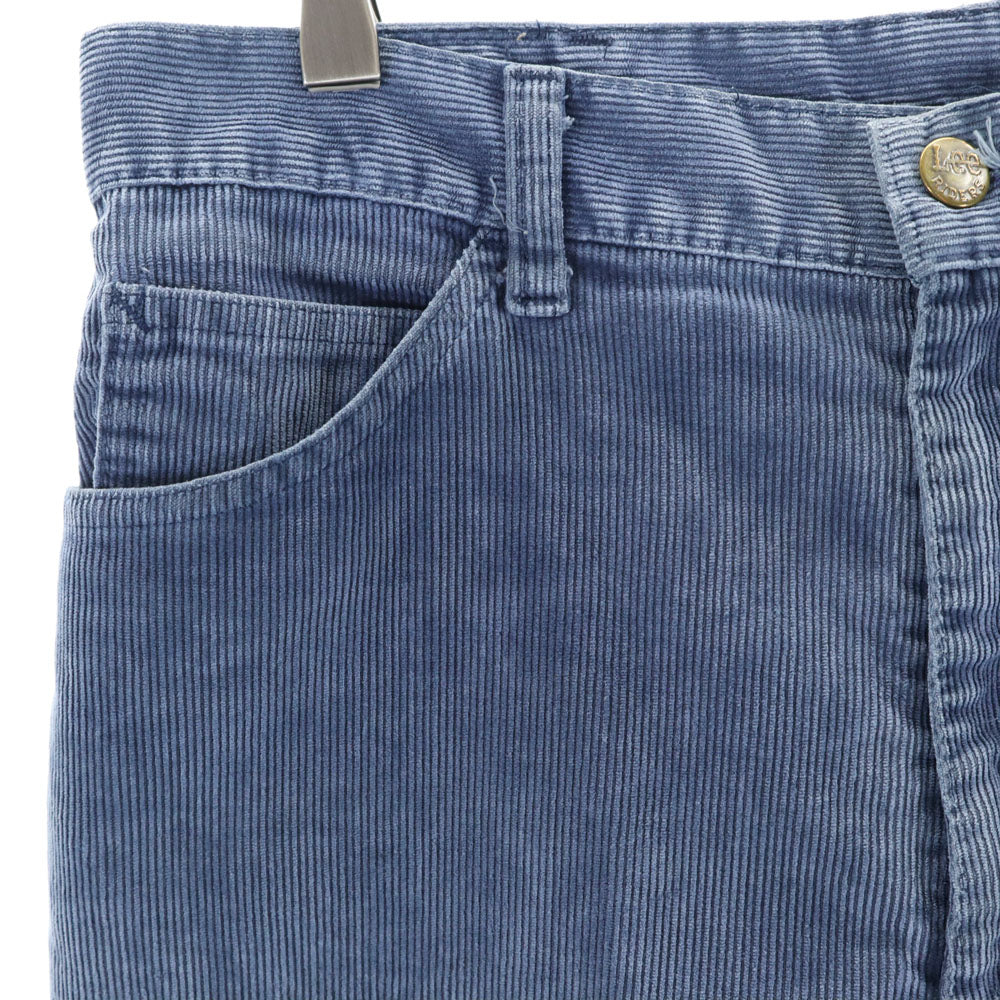 Lee リー 80s ヴィンテージ 42タロン コーデュロイパンツ W31 ネイビー メンズ
