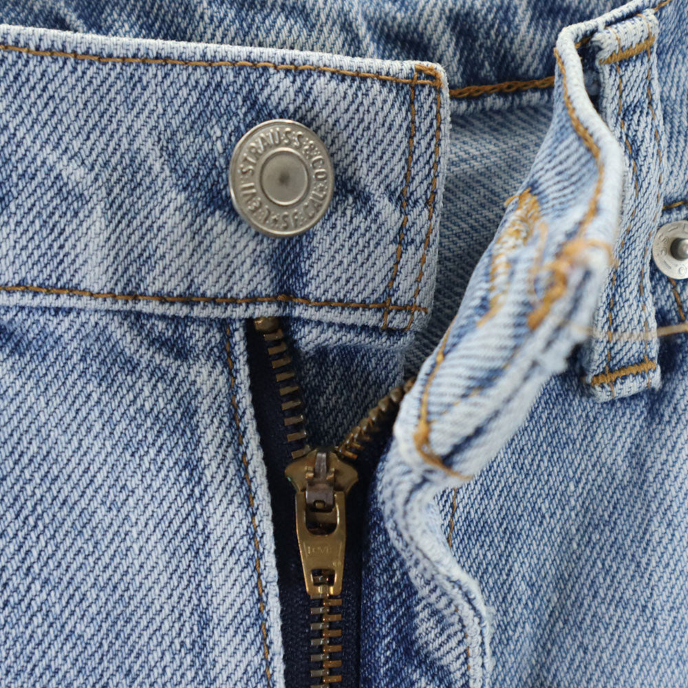 Levi's リーバイス 90s 日本製 テーパードパンツ W33 ブルー系 メンズ