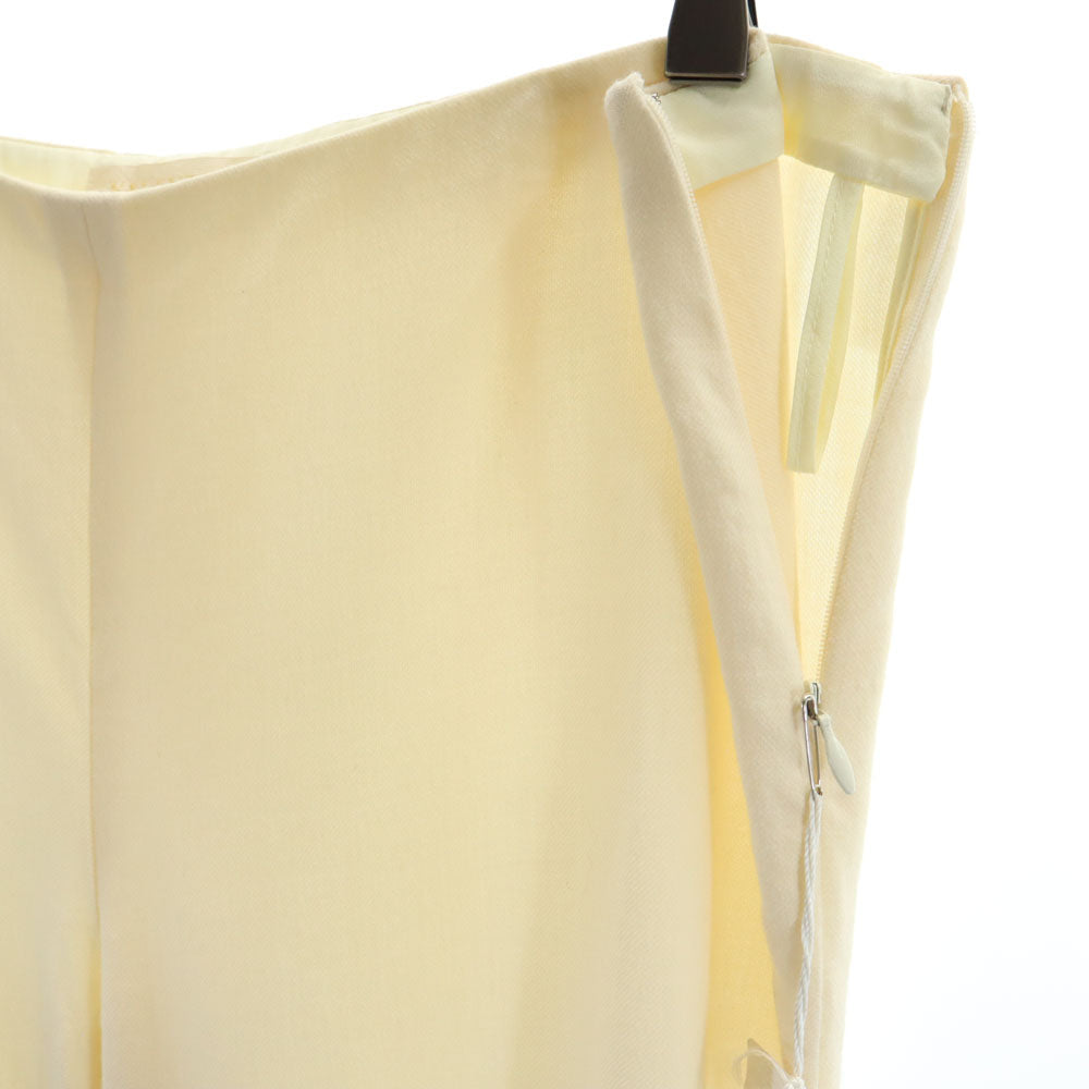 未使用 VALENTINO ヴァレンティノ イタリア製 ロングパンツ 12 ベージュ レディース