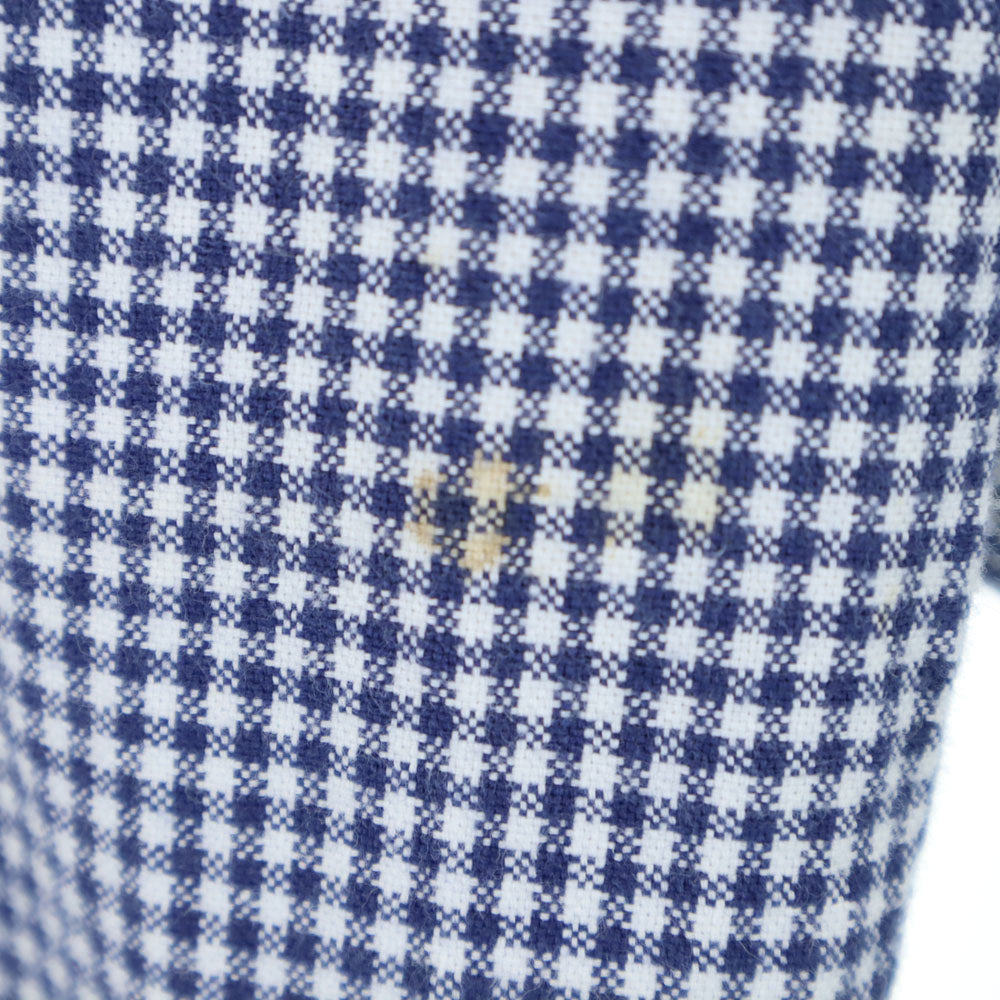 COMME des GARCONS HOMME コムデギャルソンオム 00s 2008年 ギンガムチェック ロングパンツ S ネイビー メンズ