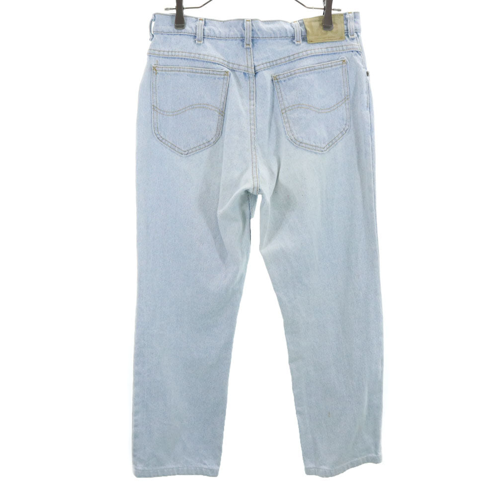 Lee リー 90s USA製 オールド デニムパンツ W33 アイスブルー系 ジーンズ メンズ