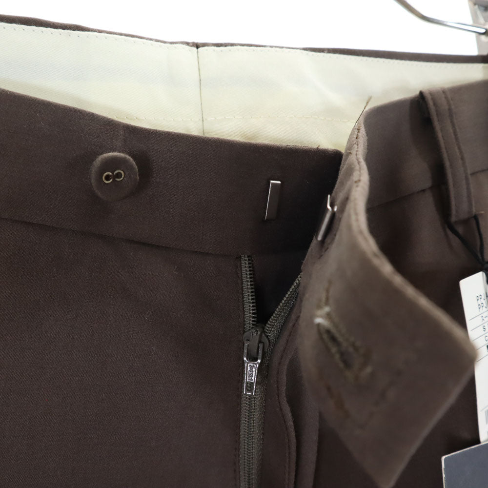 JEAN PAUL GAULTIER ジャンポールゴルチェ 未使用 スラックスパンツ 48 ブラウン タグ付き メンズ