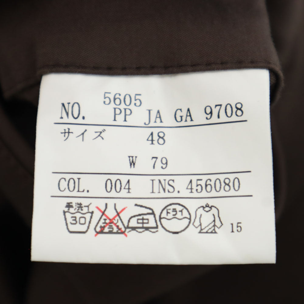 JEAN PAUL GAULTIER ジャンポールゴルチェ 未使用 スラックスパンツ 48 ブラウン タグ付き メンズ