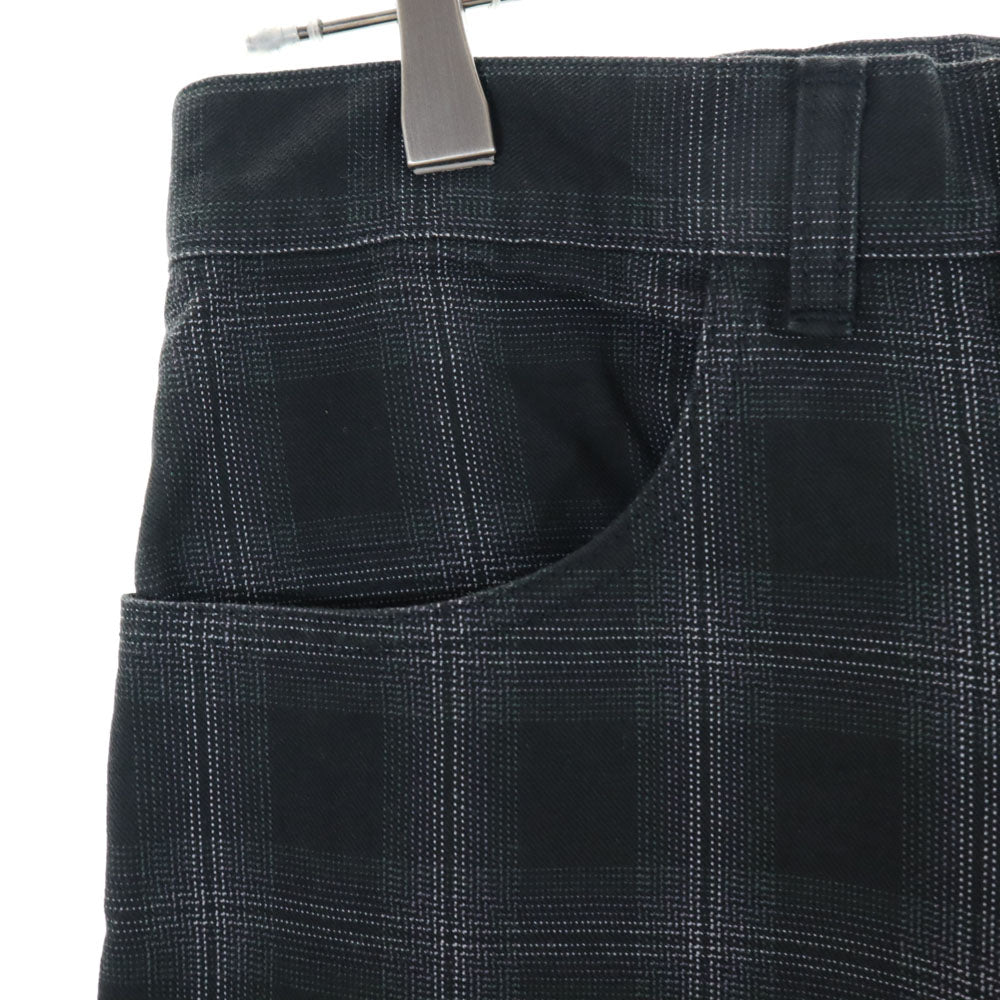 NEPENTHES ネペンテス 日本製 チェック柄 ロングパンツ S 黒系 メンズ