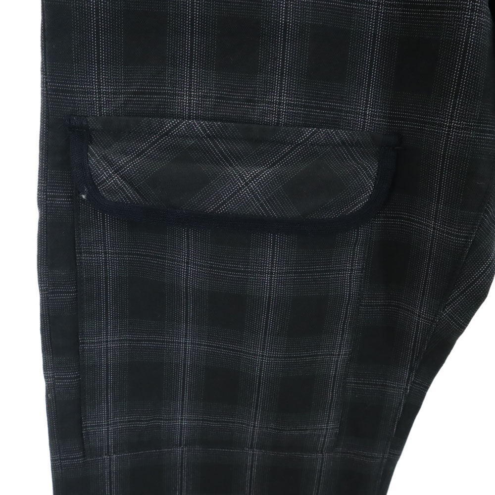 NEPENTHES ネペンテス 日本製 チェック柄 ロングパンツ S 黒系 メンズ